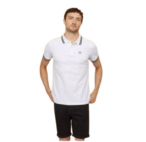 Multi Color Half Sleeves Pure Cotton Fabric Collar Neck Casual Wear Men'S T-Shirts 