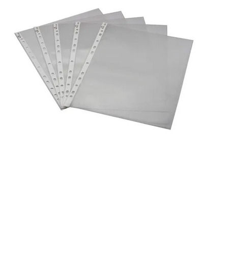 200 Macron Soft Transparent Plain Plastic Report File Cover