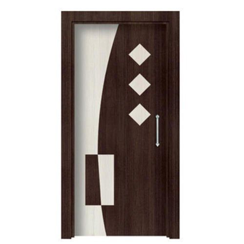 Rectangular Polished Hinged Open Style Fancy Solid Wooden Laminated Door