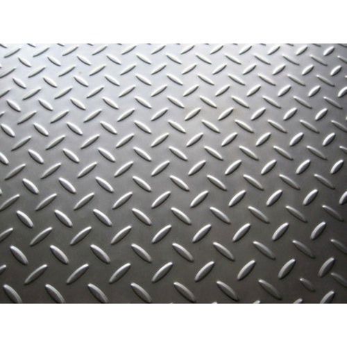 Rectangular Polished Mild Steel Chequered Pattern Plates For Construction 