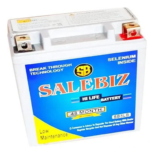 Sb5lb Low Maintenance Premium Design Salebiz Hi Life Two Wheeler Battery