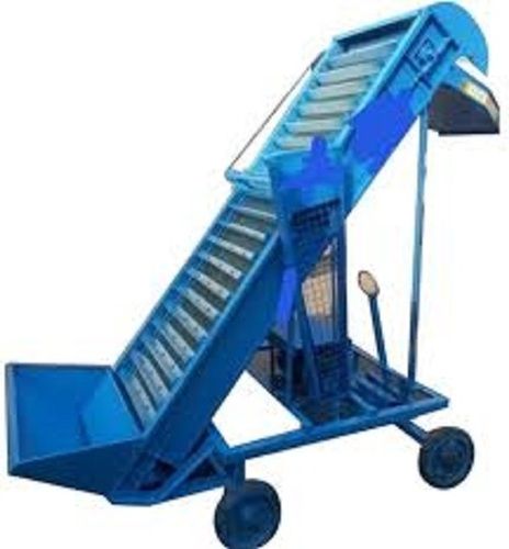 8 Ft 26 Inch 1.5 Hp Blue Paddy Loader Elevator Application: Industrial