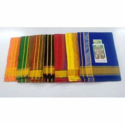 Free Size Plain Cotton Dhoti For Festival Wear Use