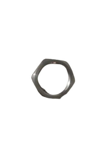 Silver Hex Shape Stainless Steel Collar Nut