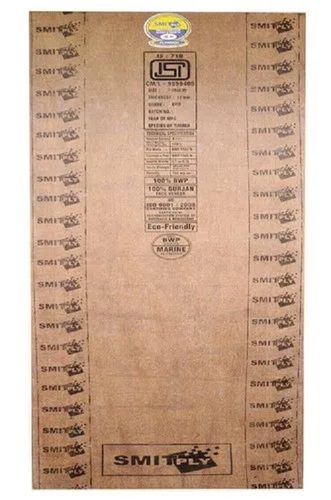 ISI Marked Rectangular Shape Calibrated Plywood For Furniture Making With 19 mm Thickness