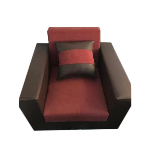 Leather Sofa With Pillow For Home And Hotel Use