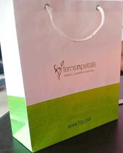 Printed Paper Carry Bag With Handle For Shopping Use Best For: Normal Skin