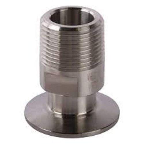 Round Silver Stainless Steel Cnc Turned Machine Part