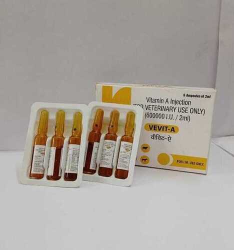 Vitamin A Injection for Veterinary Use (6 Ampoules of 2ml)