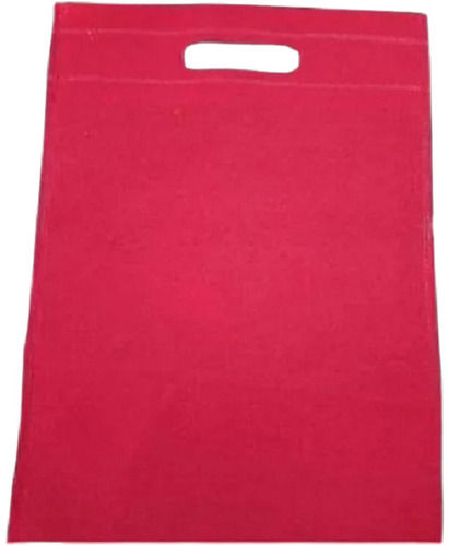 100% Biodegradable And Eco Friendly Plain Disposable Non Woven D Cut Bag