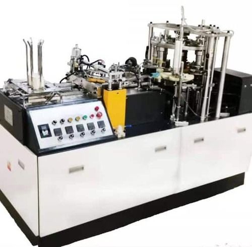 500 पीस प्रति घंटा स्वचालित डिस्पोजेबल पेपर कप बनाने की मशीन 