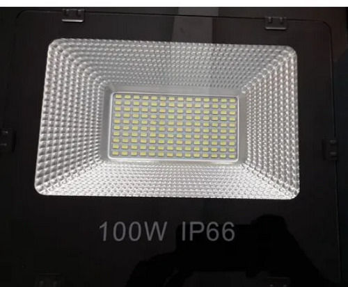 Energy Efficient Mild Steel Body Rectangular 100 Watt Electrical Led Flood Light Grade: Semi-Automatic