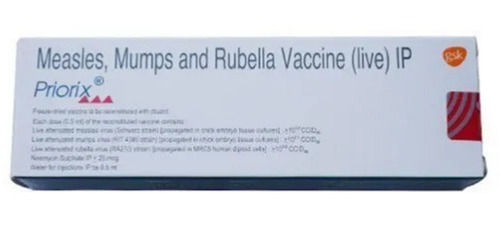 Priorix Measles Mumps Rubella And Varicella Vaccine 0.5Ml Application: Industrial