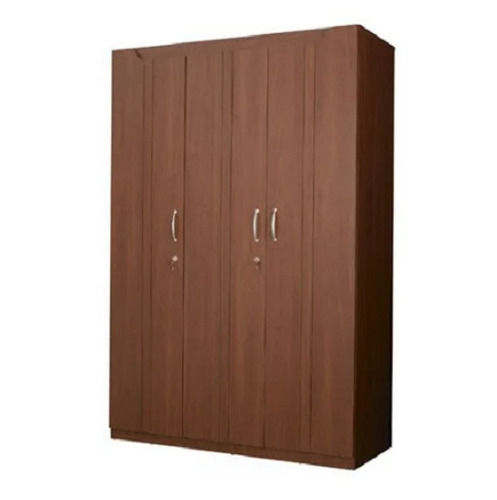 Strong And Durable Matte Finished Termite Proof Oak Wood Bedroom Wardrobe