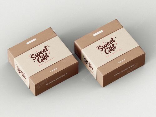 Fine Finished And Durable Printed Paper Boxes For Gift Uses Application: Dog