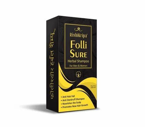 Folli Sure Herbal Anti Hair Fall Shampoo For Men And Women, 100 ML