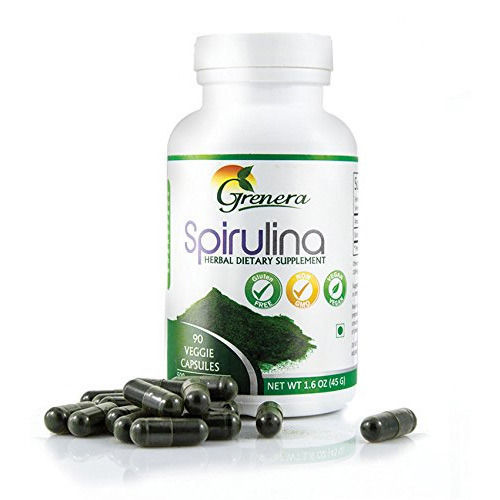 Liquid Green Hygienically Packed Spirulina Capsules For Herbal Medicine