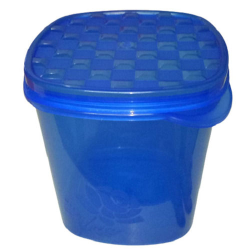 Long Lasting And Unbreakable Abs Plastic Square Shaped Designer Containers