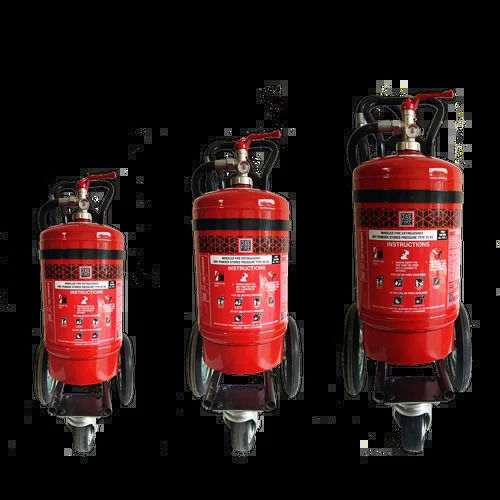 Mild Steal Cease Fire ABC Powder Based Wheeled Fire Extinguishers