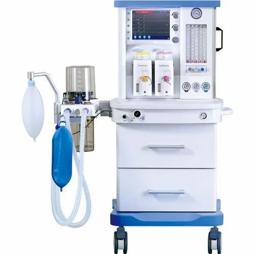 Mild Steel And Glass Anesthesia Machine For Icu Use
