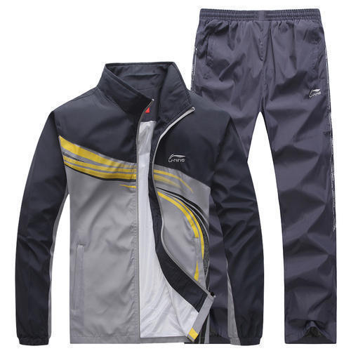 Multi Color Full Sleeves Super Poly Fabric Regular Fit School Track Suits