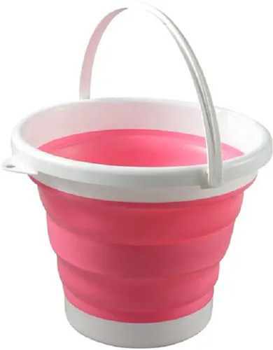 Multipurpose Household 4 Liter Silicone Folding/Collapsible Bucket With Handle Application: Cats