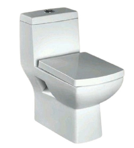 Gray Ruggedly Constructed Easy To Clean Kajaria Elongated Ceramic Sanitary Toilet Seat