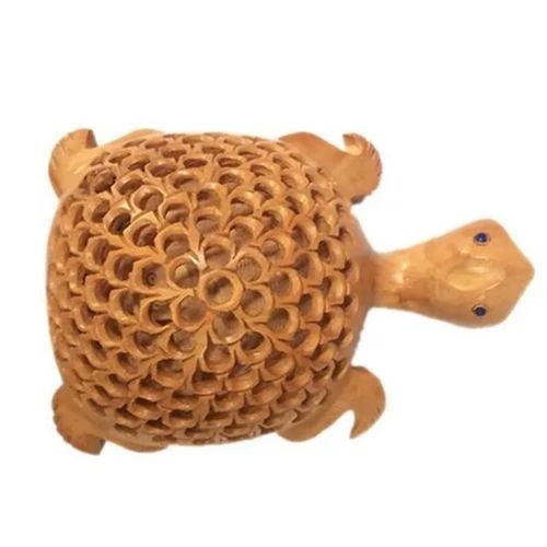 Light Brown Wooden Undercut Tortoises