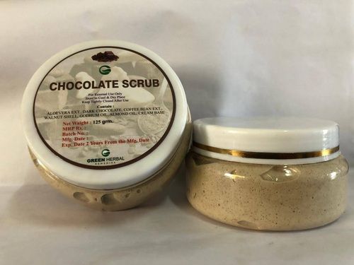 Dark Chocolate And Aloe Vera Extract Face Scrub For All Skin Type
