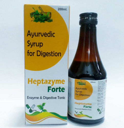 Heptazyme- Forte Ayurvedic Syrup For Digestion 200ml Bottle Pack