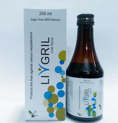LIVGRIL Ayurvedic Liver Formulations (with Monocarton) Syrups, 200ml Bottle Pack
