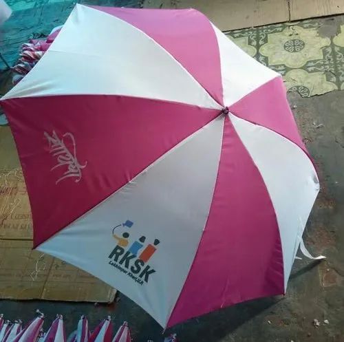 Manual 2 Fold Promotional Umbrella For Rainy And Summer Season