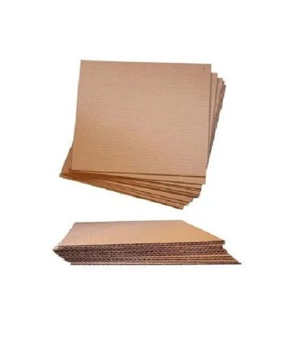 Rectangular 80 GSM and 16 Ounce Corrugated Paper Board for Packaging