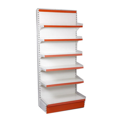 6 Compartment Pvc Display Rack For Shopping Mall And Grocery Shop