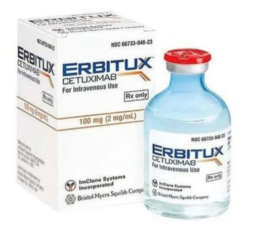 Erbitux Cetuximab For Intravenous Use 100mg (2mg/ml)