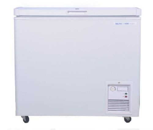 Floor Mounted Voltas Electrical 1000 Liter Top Open Single Door Deep Freezer 