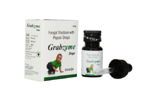 Common Grabzyme Fungal Diastase And Pepsin Pediatric Oral Drops, 15 Ml