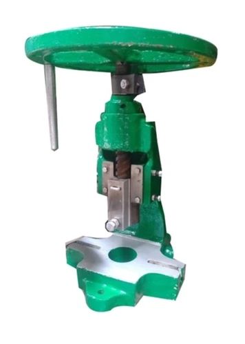 Mild Steel Green Hand Press Machine