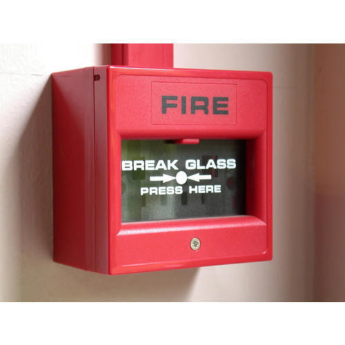 Long Life Span Wall Mounted Mild Steel Body Break Glass Fire Alarm System Age Group: Adults