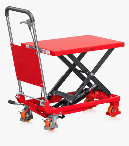 Metal Mild Steel Hydraulic Lifting Trolley, 350 To 1500 Kg Load Capacity