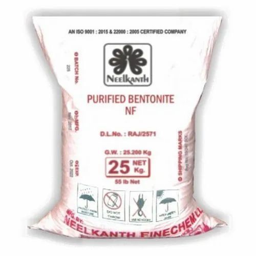 Purified Bentonite Nf Powder