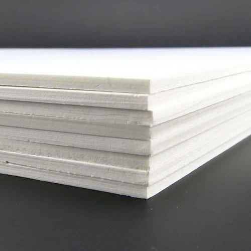 Rectangular Shape And White Color Plain Pvc Foam Board With 6 Mm Thickness