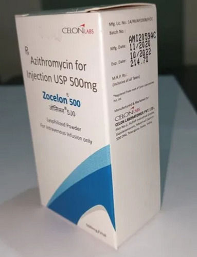 Bopp Zocelon-500 Azithromycin For Injection Usp 500Mg, Vial Pack