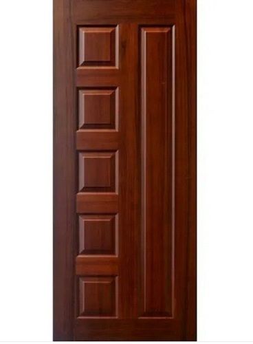 7x3 Foot 35 Mm Thick Polished Finish Solid Teak Wood Interior Door  066 