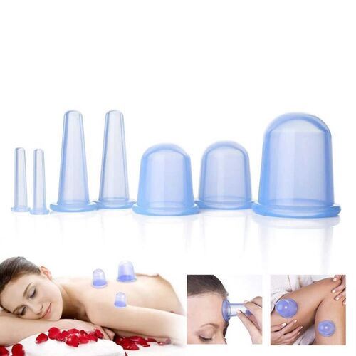 Facial Cupping Set Silicone Cupping Therapy Kit-7 Cups Application: Industrial