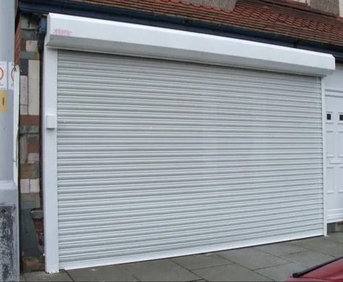 Gear Type Rolling Shutter For Industrial Usage With Push Button, Color Coating