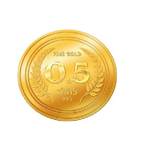 Gold  Coin  0.5Gm  995  Application: Commercial/Household