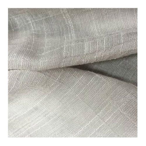 Plain Knitted Cotton Flax Fabric