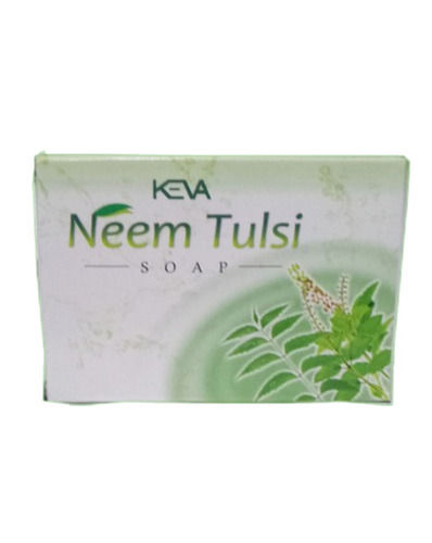 Rectangular Medicated Skin-Friendly Middle Foam Neem Tulsi Soap