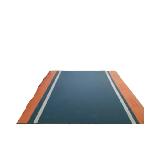 Rectangular Plain Non-Slippery High Voltage Rubber Insulating Mat Application: Control Room